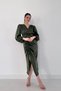 V-Neck Satin Dress - 3
