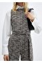 Crocheted Tweed Jumpsuit