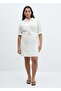 Swiss Embroidered Shirt Dress - 8