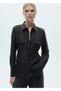 Lyocell belted shirt