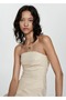 Drape Striped Dress - 5