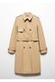 Classic Belted Trench Coat - 3