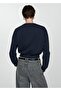 Cotton Sweatshirt with Round Neck - 4