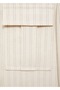Striped Jacket with Pockets - 6