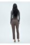Mid-Waisted Skinny Pants - 4