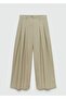 Pleated Cotton Pants - 3