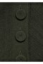 Button Detailed Semi-Transparent T-Shirt - 8