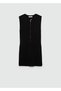 Zippered Short Knitwear Dress - 2
