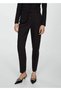 Straight-Cut Fabric Trousers