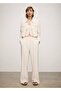 Striped Jacket with Pockets - 2