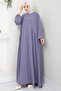 Gray Hijab Dress - Eva Ayrobin HM2454 - 3