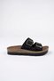 Lena Women's Daily Orthopedic Double Banded Buckle Non-Slip Sole Comfortable Slippers - 5