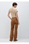 Short Sleeve Perforated Sweater - 4