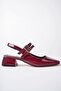 JANE Guaranteed Open Back Square Toe Women's Casual Short Heeled Shoes - 8