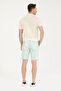Men's Water Green Woven Shorts 50263848 -Vr083 - 4