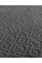 Vue Double Size 100% Cotton Bedspread - Dark Gray - 6