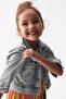 04-08 Years Girl's Jeans Blue Color Nicole Denim Coat - 3
