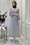Ecem Gray Knitwear Dress - 8