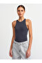 3694 Halter Neck T-Shirt-Anthracite