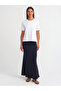 31142 Cotton T-shirt with crew neck-White - 3