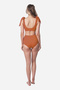 Mustard Recovery High Waist Bikini Bottom Lined Uv Protect - 3