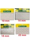 Adhesive Silicone Sound Stopper 4 Piece and Anti-Slip Glass Table Mat Set