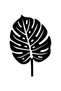 Tropical Leaf Auto Domestic Production A+Quality Black 20 X 30 cm Durable