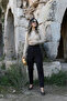 Black Orjin Flatolu Fabric Trousers - 2