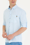 Men's Blue Long Sleeve Shirt 50264308 -Vr036 - 6