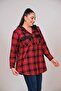 Plus Size Hooded Women's Shirt - 4