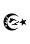 Göktürkçe Moon Star Auto Domestic Production A+ Quality Black 25 X 20 cm Durable