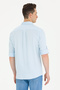 Men's Blue Long Sleeve Shirt 50264308 -Vr036 - 5
