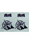 Compass Wild Nature Offroad Auto custom new sticker Black - 2