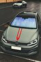 Auto Hood Special New Sticker Triangle Stamp Red 12*60 cm - 3