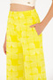 Women's Neon Yellow Knitted Trousers 50264674 -Vr168 - 5