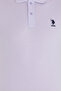 Men's Lilac Basic Polo Neck T-Shirt 50264891 -Vr034 - 6