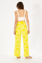 Women's Neon Yellow Knitted Trousers 50264674 -Vr168 - 4