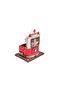 Decorative Metal Pen Holder Framed Tram Themed Gift - 3