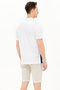 Men's Navy Blue Polo Neck T-Shirt 50264981-Vr033 - 5