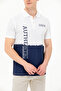 Men's Navy Blue Polo Neck T-Shirt 50264981-Vr033 - 6