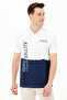 Men's Navy Blue Polo Neck T-Shirt 50264981-Vr033 - 3