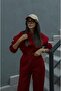 Claret Red Zelda Tracksuit Set - 4