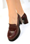 Claret Red Casual Shoes 19563 - 4