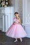 Girl's Sequin Single Sleeve Dress - 2