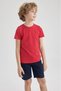 3-pack cotton and lycra girls boys unisex T-shirt 5-15 years - 3
