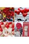 Red Heart Foil Balloon 80 Cm - 2