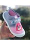 Children's Slippers Nursery Home School Shoes Soft Non-Slip Sole Velcro Nursery Shoes - 3
