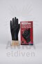 Master Force Nitril Pudrasız Kalın Siyah Eldiven Large 50'li