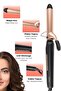 Harmony Tourmaline Ceramic Plate 360 Degree Rotatable Cable Hair Styling Tongs - 7