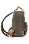 LEGEND Small Backpack Khaki, Durable WaterResistant Padded Laptop Casual Daypack - 5